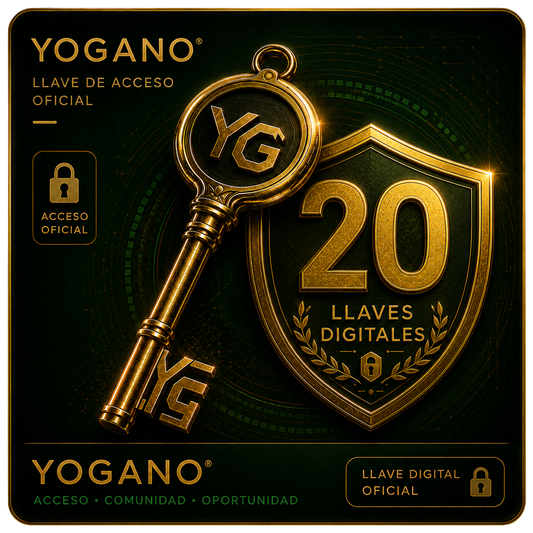 Pack 20 Llaves Digitales YOGANO