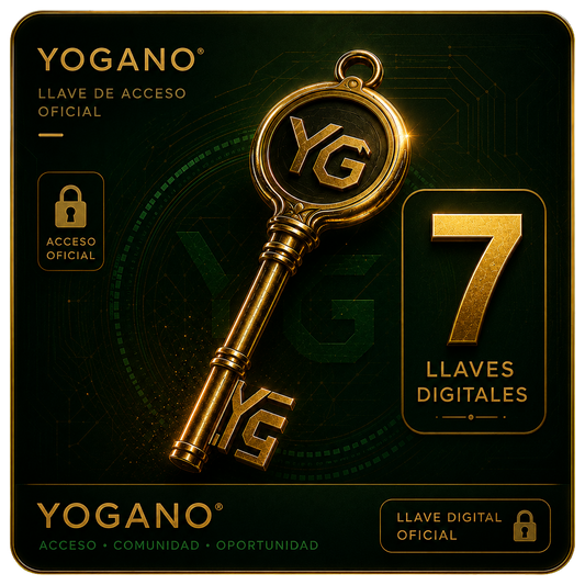 Pack 7 Llaves Digitales YOGANO